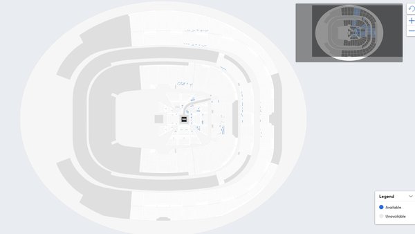 Ticketmaster seating map SummerSlam 2021