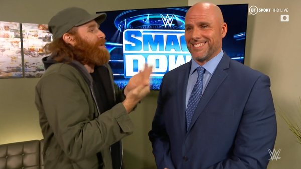 Adam Pearce Sami Zayn