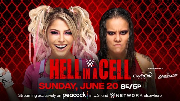 WWE Hell In A Cell 2021 Alexa Bliss Shayna Baszler
