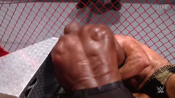 Bobby Lashley Drew McIntyre Welts