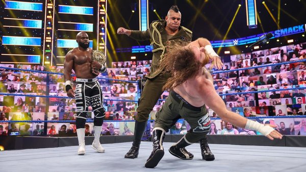 Apollo Crews Commander Azeez Sami Zayn