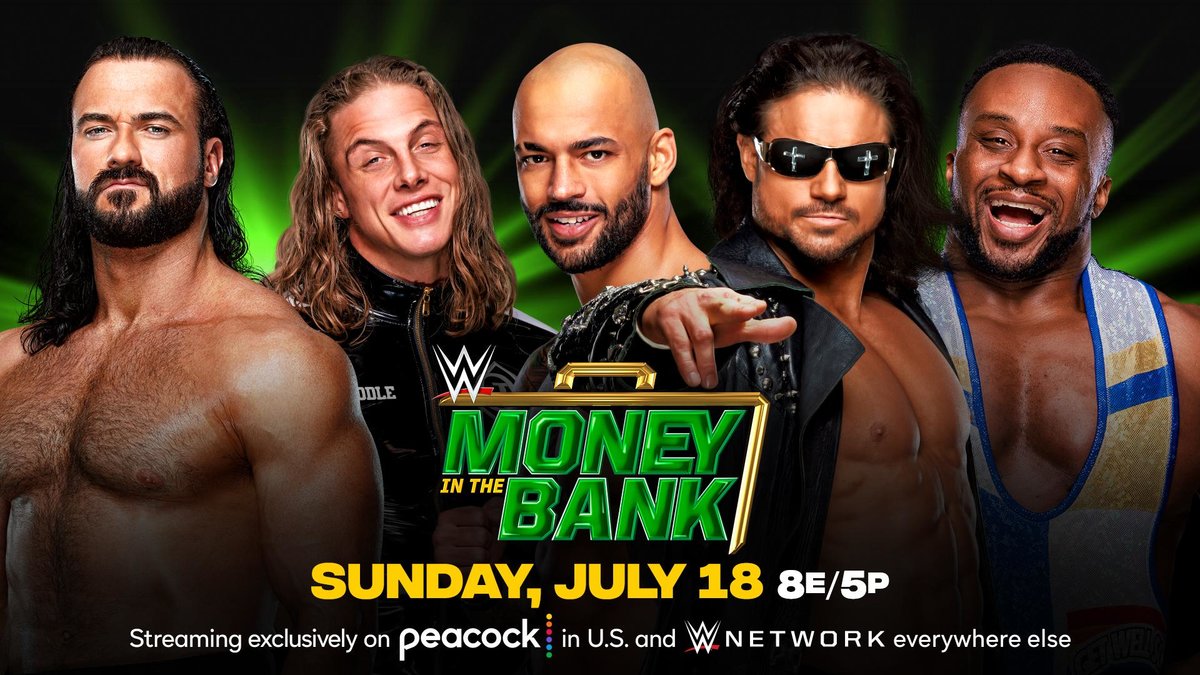 Every Men's WWE Money In The Bank 2021 Participant Ranked Least To Most  Likely To Win