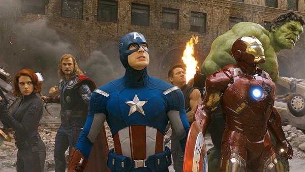 The Avengers 2012 Captain America Iron Man Avengers assemble