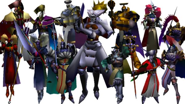 final fantasy 7 knights of the round