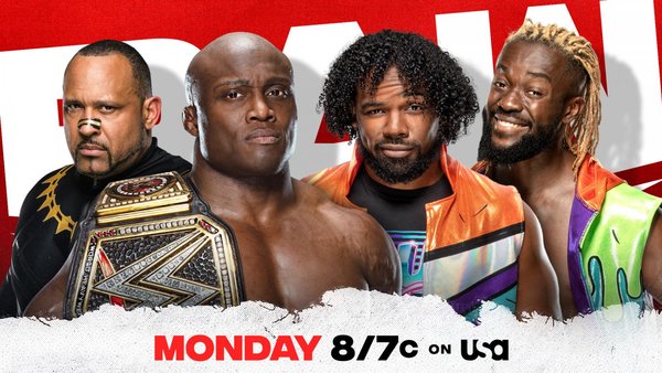 WWE raw match banner