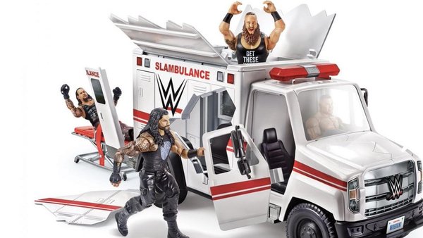 WWE Wrekkin' Slambulance Playset