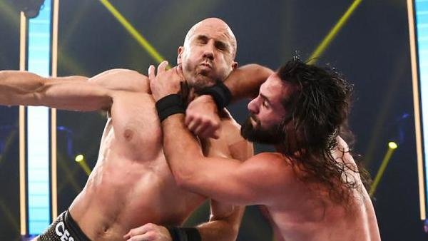 Cesaro Seth Rollins