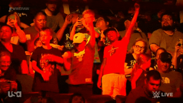 WWE Fans Dancing Kids
