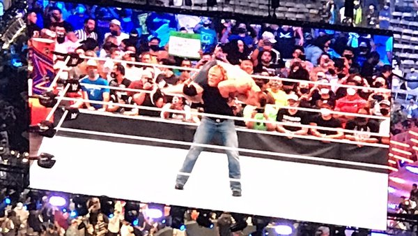 Brock Lesnar John Cena WWE SummerSlam 2021