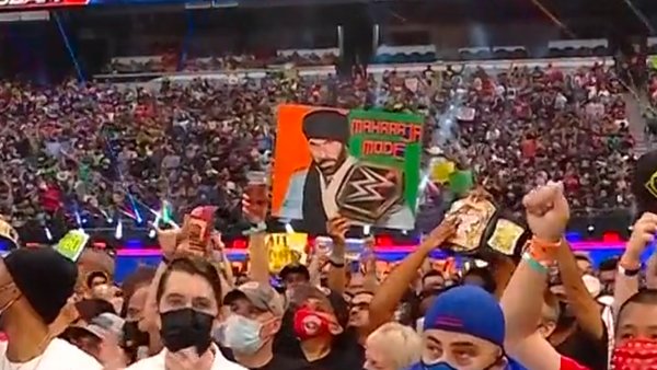 Jinder Mahal WWE Fan Sign