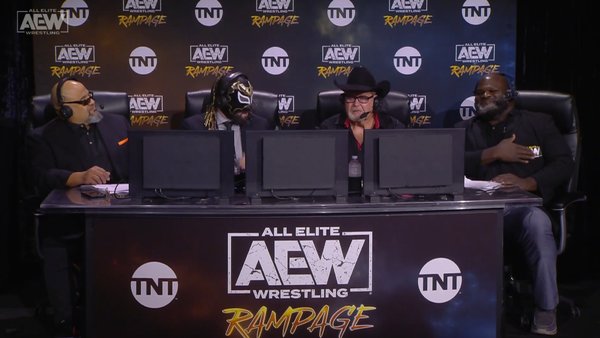 AEW Rampage Commentary Taz Excalibur Jim Ross Mark Henry