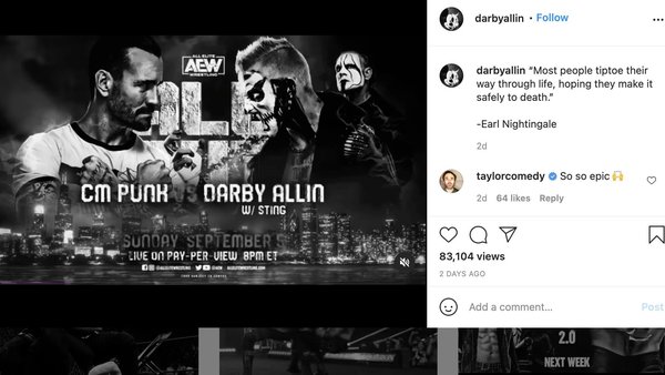 All Out Darby Allin CM Punk