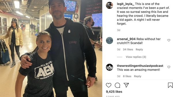 CM Punk Leyla Hirsch