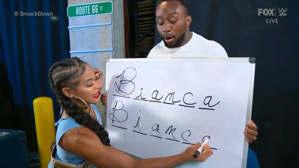 Bianca Belair Big E