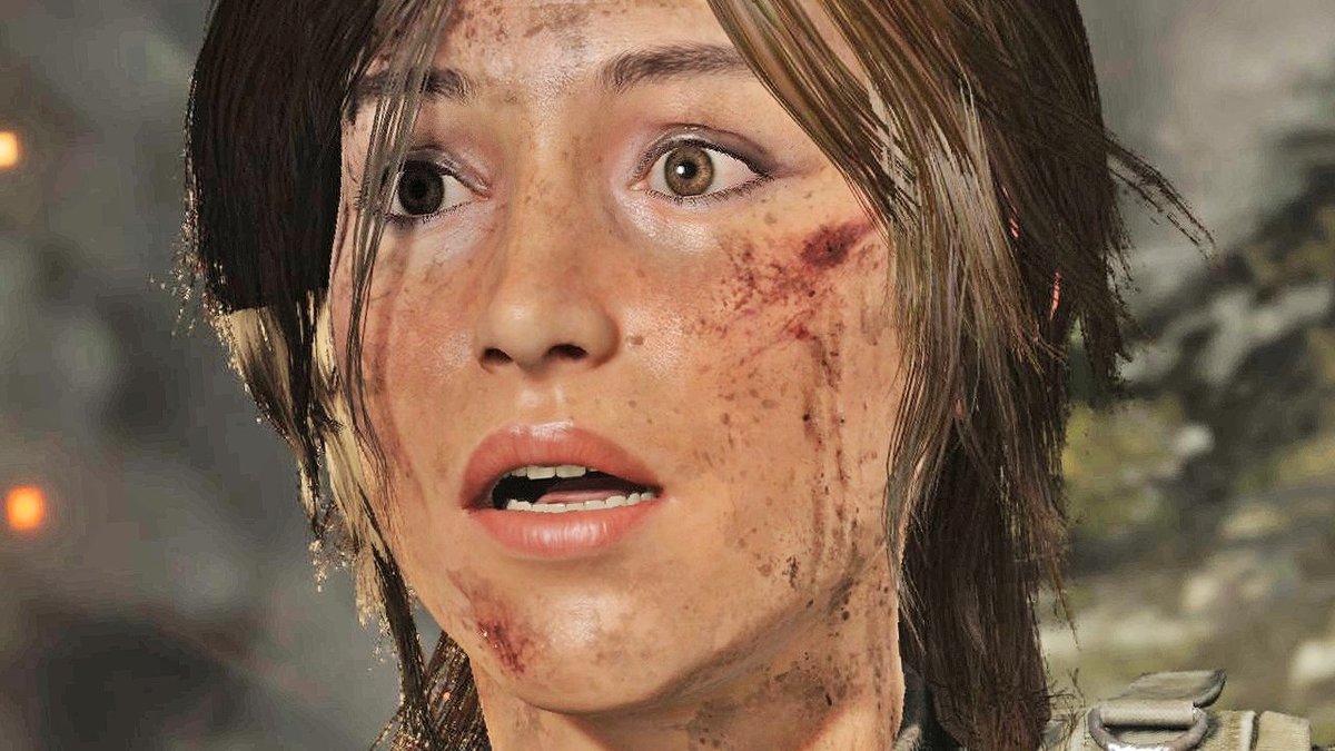 lara croft 2022 face model