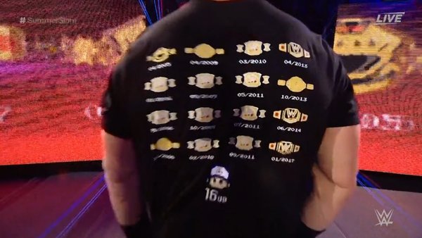 John Cena T-Shirt WWE SummerSlam 2021