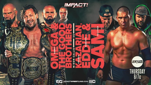 Frankie Kazarian IMPACT return graphic