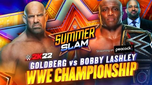 Goldberg Bobby Lashley WWE SummerSlam 2021