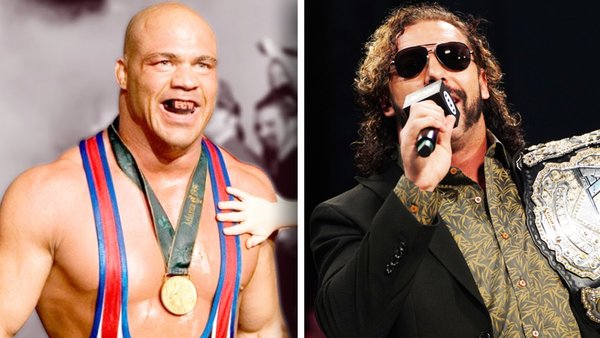 Kurt Angle Kenny Omega