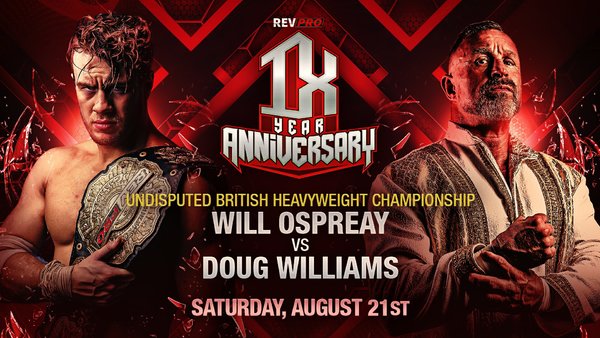 Will Ospreay Doug Williams Revolution Pro 9th Anniversay