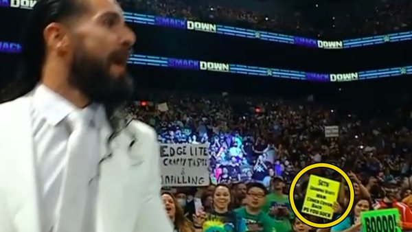 WWE Seth Rollins Sign