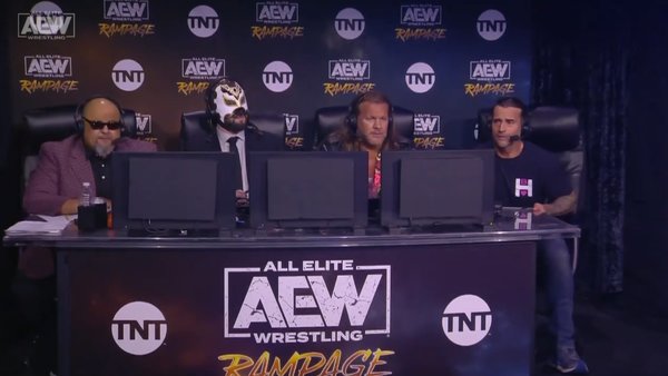 AEW Rampage Excalibur Taz Chris Jericho CM Punk
