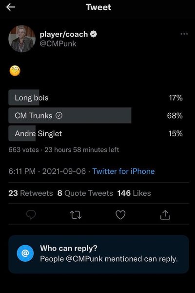 CM Punk poll