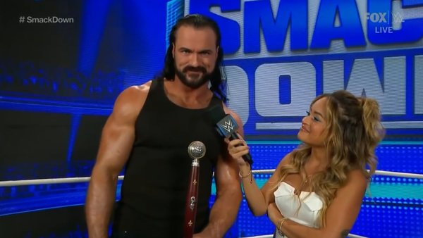 Drew McIntyre Kayla Braxton WWE SmackDown