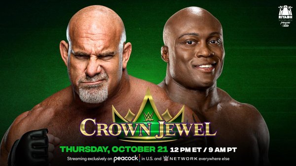 Goldberg Bobby Lashley WWE Crown Jewel 2021