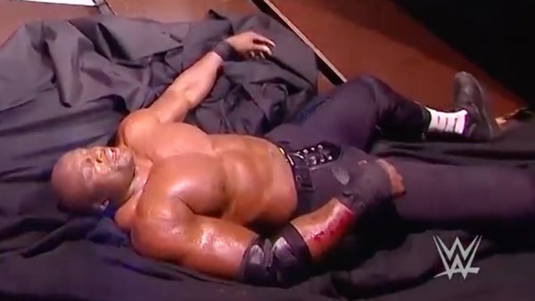 Bobby Lashley Injury Arm