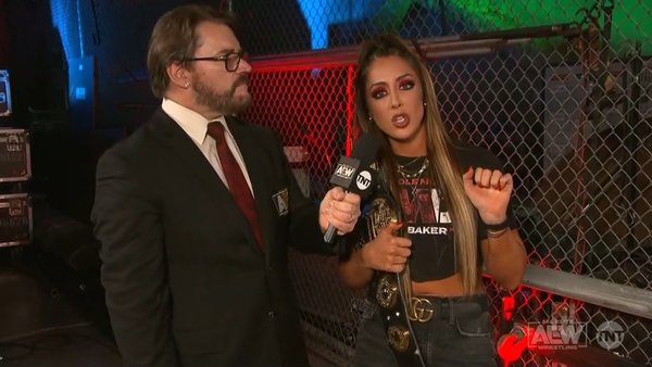 Britt Baker Tony Schiavone