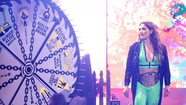 Raquel Gonzales WWE NXT Halloween Havoc Spin The Wheel Make The Deal