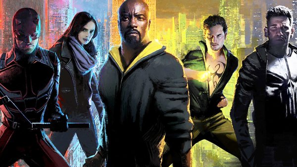 Marvel Netflix Daredevil Jessica Jones Luke Cage Iron Fist The Punisher