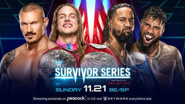 WWE Survivor Series 2021 Randy Orton Riddle RK-Bro The Usos