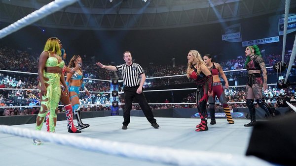 Naomi Sasha Banks Aliyah Natalya Shayna Baszler Shotzi