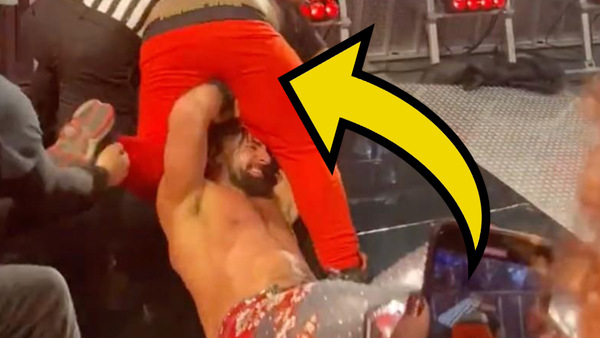 Seth Rollins attacked by fan