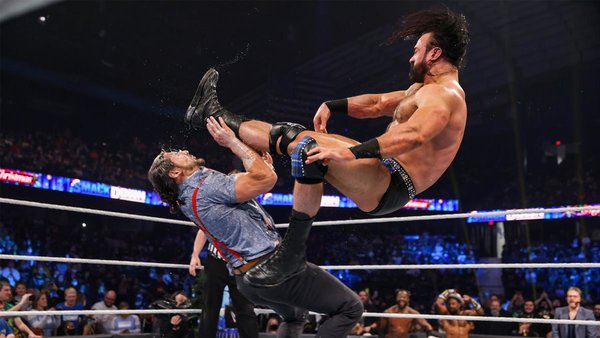 Drew McIntyre Madcap Moss Claymore Kick