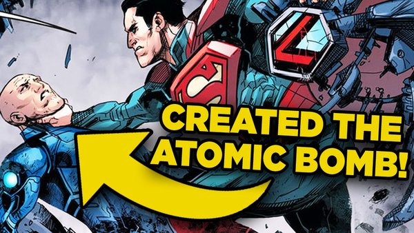 Superman Lex Luthor Atomic Bomb