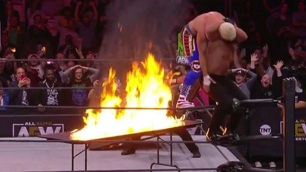 Cody Rhodes fire