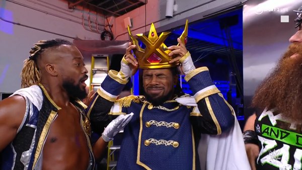 New Day Kofi Kingston King Woods Crown