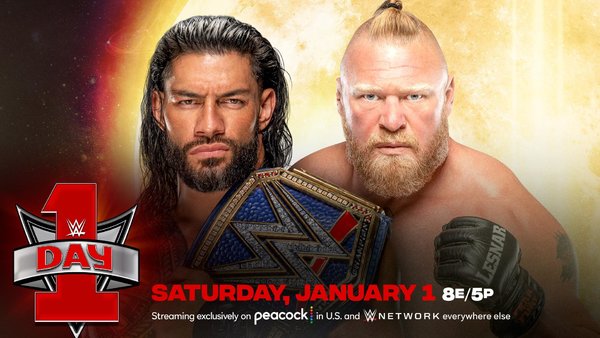 Roman Reigns Brock Lesnar WWE Day 1
