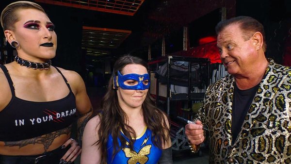 Jerry Lawler Rhea Ripley Nikki A.S.H.