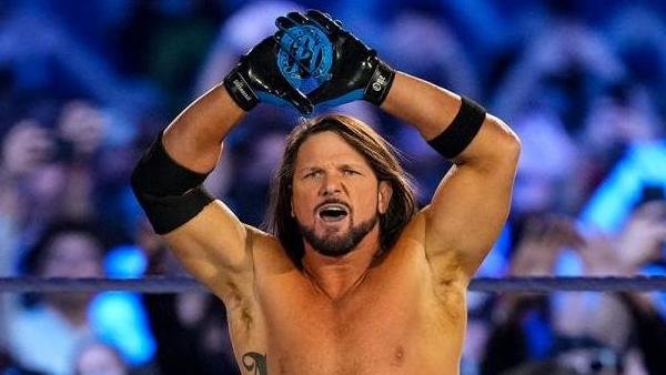 AJ Styles WWE Royal Rumble 2022