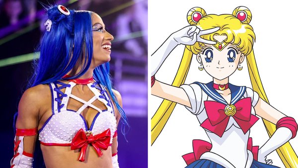 Sasha Banks Sailor Moon