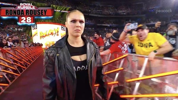 WWE Royal Rumble 2022 Ronda Rousey