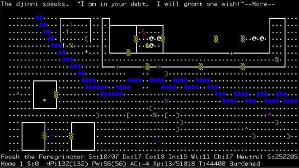 nethack game