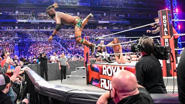 Kofi Kingston WWE Royal Rumble 2022