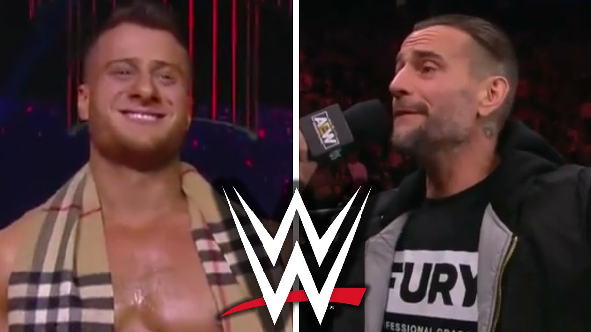 CM Punk & MJF Take Shots At WWE On AEW Dynamite