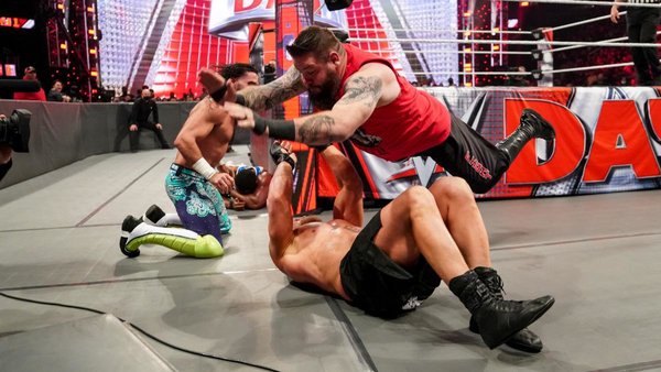 WWE Day 1 Brock Lesnar Kevin Owens Seth Rollins Big E