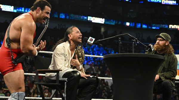 Sami Zayn Rick Boogs Shinsuke Nakamura